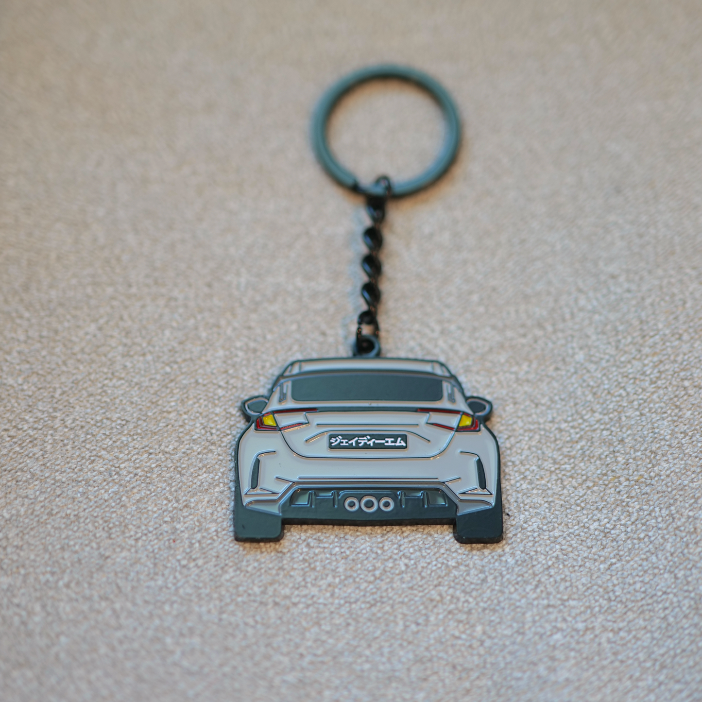 Civic Molded Keychain for Type R Owners | Perfect Gift for Honda Civic Enthusiasts