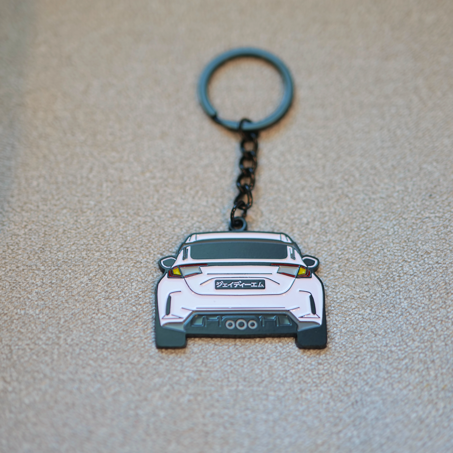 Civic Molded Keychain for Type R Owners | Perfect Gift for Honda Civic Enthusiasts