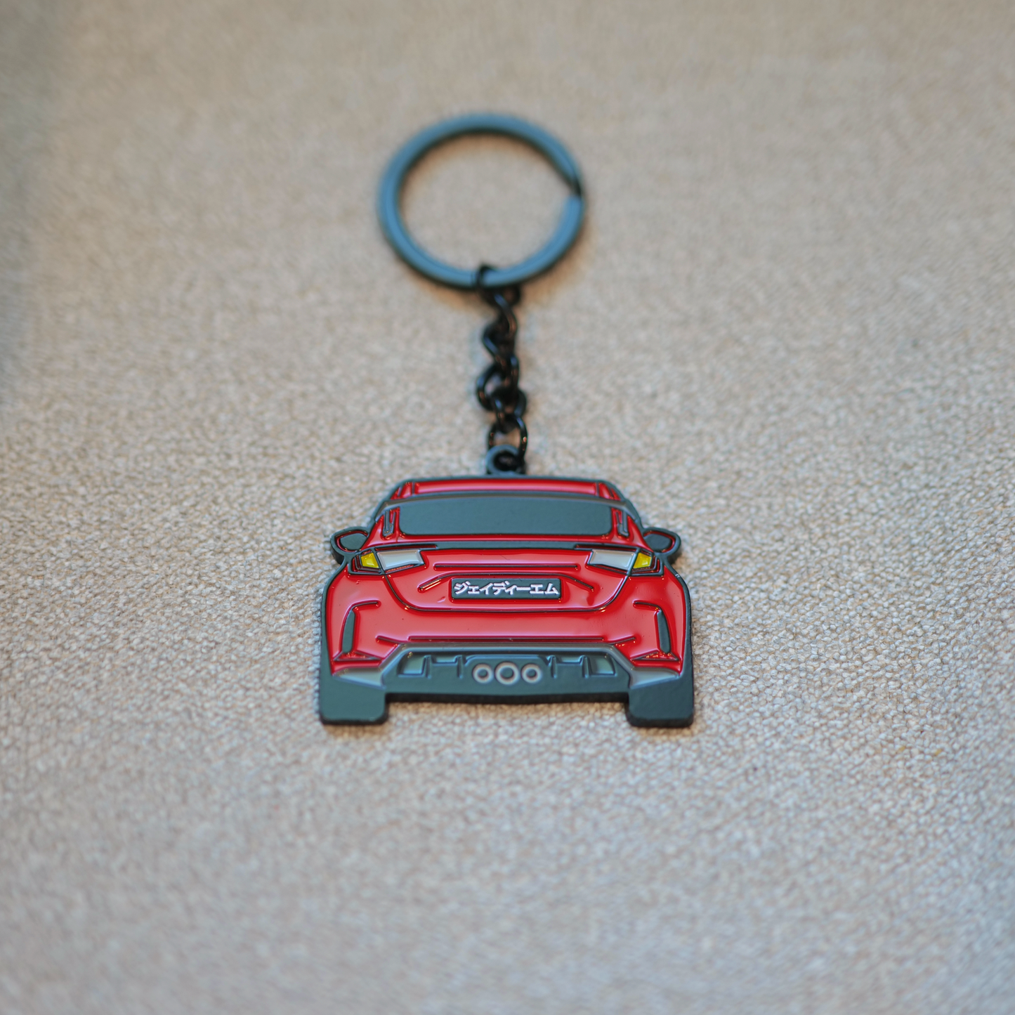 Civic Molded Keychain for Type R Owners | Perfect Gift for Honda Civic Enthusiasts