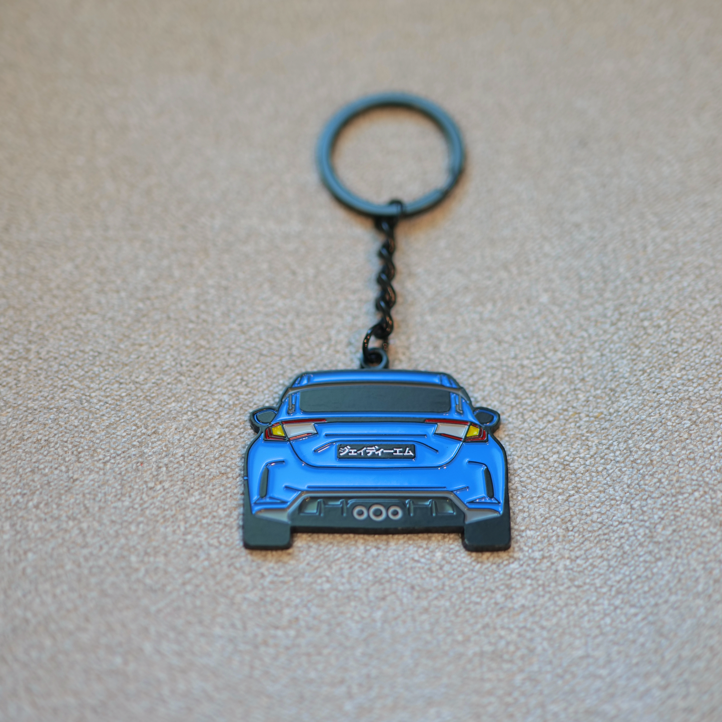 Civic Molded Keychain for Type R Owners | Perfect Gift for Honda Civic Enthusiasts