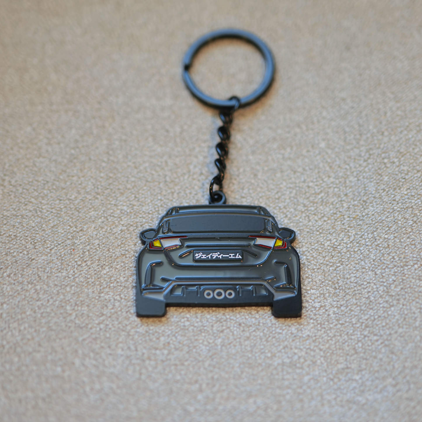 Civic Molded Keychain for Type R Owners | Perfect Gift for Honda Civic Enthusiasts
