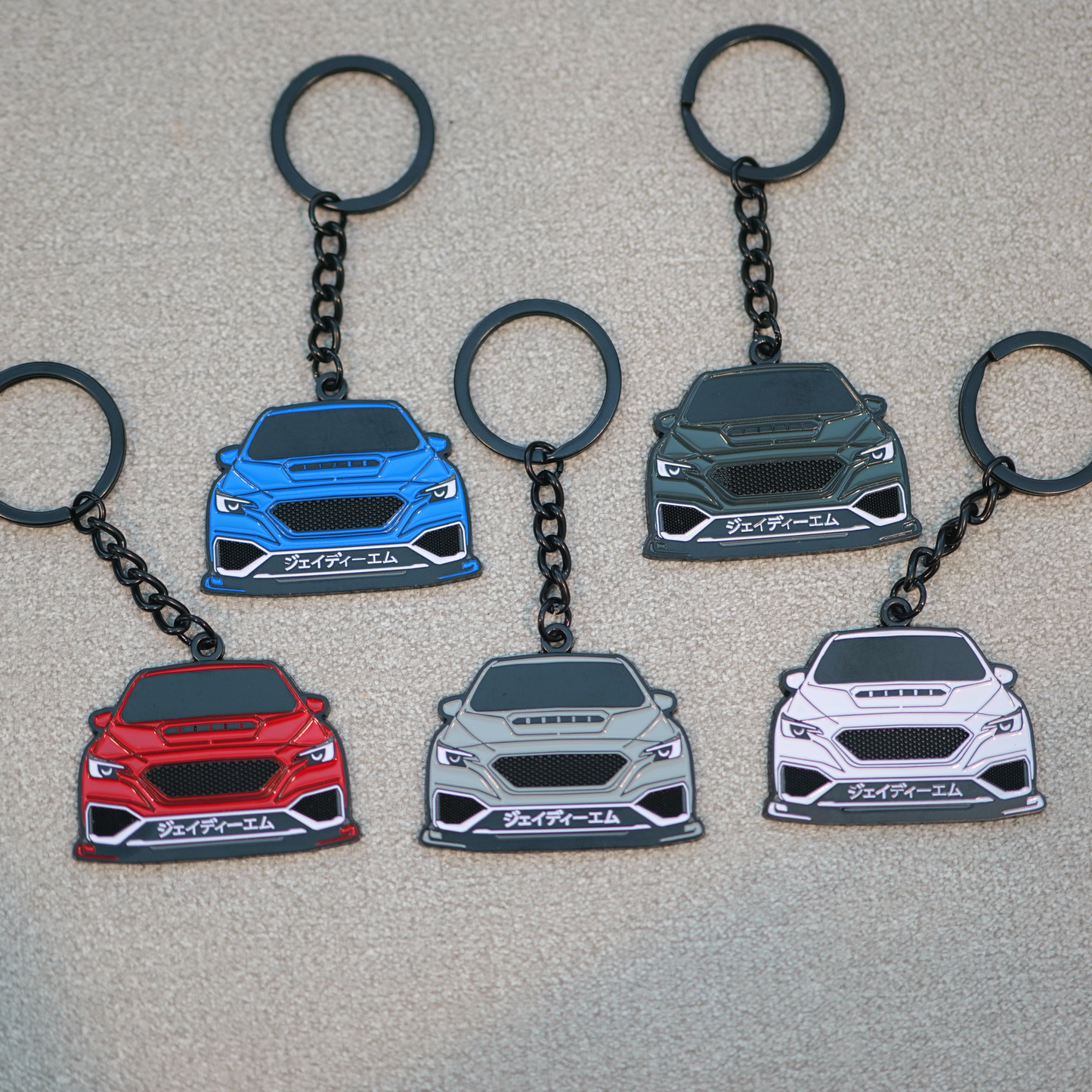 Subaru WRX Molded Keychain for WRX Owners | Perfect Gift for Subaru WRX Enthusiasts
