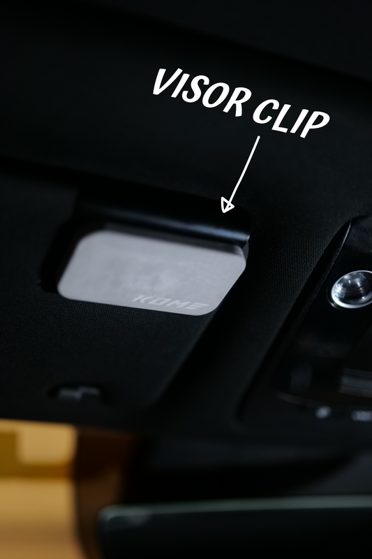 KDM Signature Air Freshener – Sleek Design with Quick-Swap Tabs