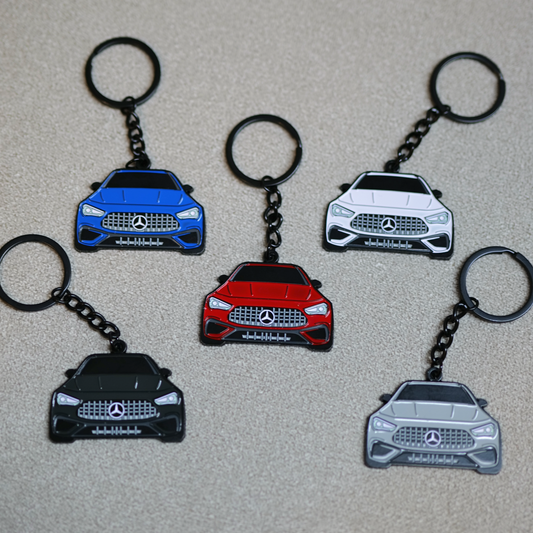 Mercedes Molded Keychain for Mercedes Owners | Perfect Gift for Mercedes Enthusiasts