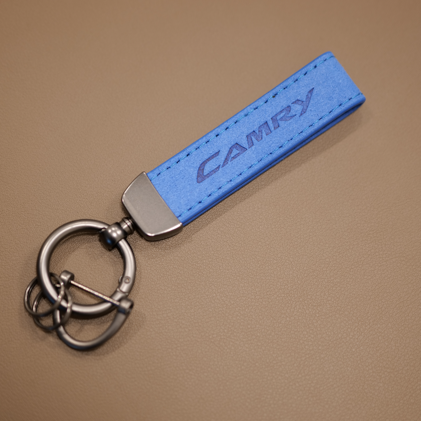 Camry Sueded Keychain for Toyota Camry Owners