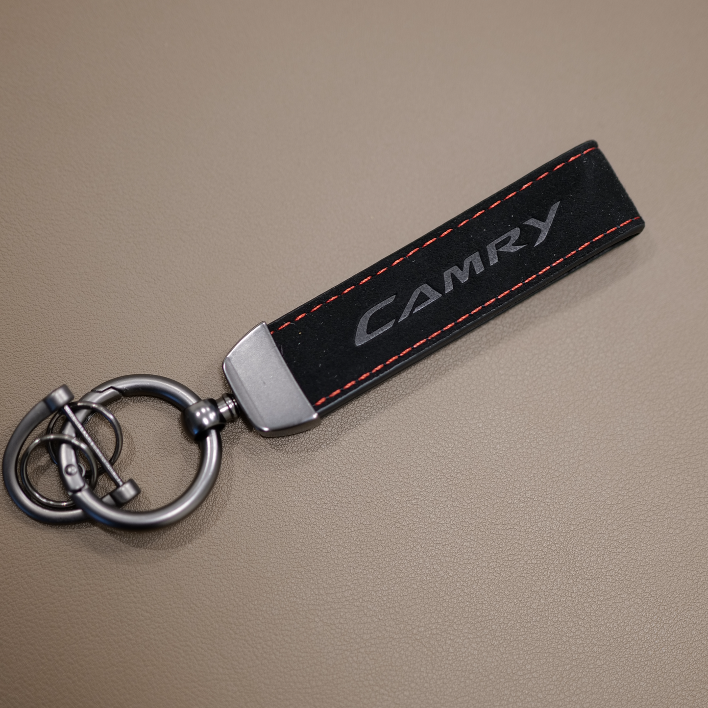 Camry Sueded Keychain for Toyota Camry Owners