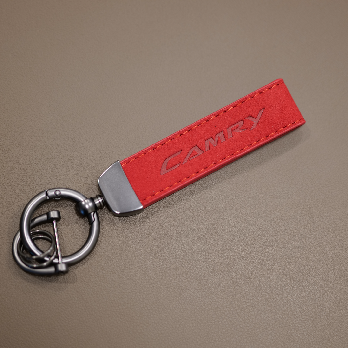 Camry Sueded Keychain for Toyota Camry Owners