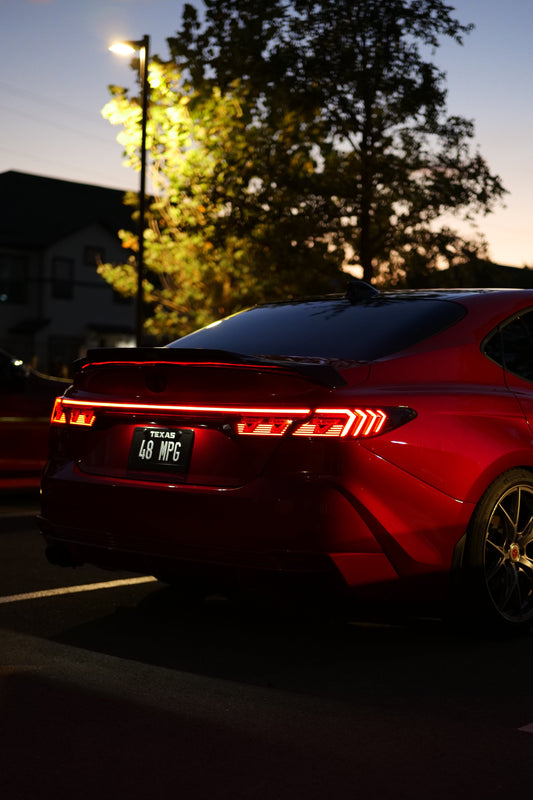 GR-Style LED Taillights for 2025 Toyota Camry (XSE, LE, SE, XLE) – RGB Sequential Patterns