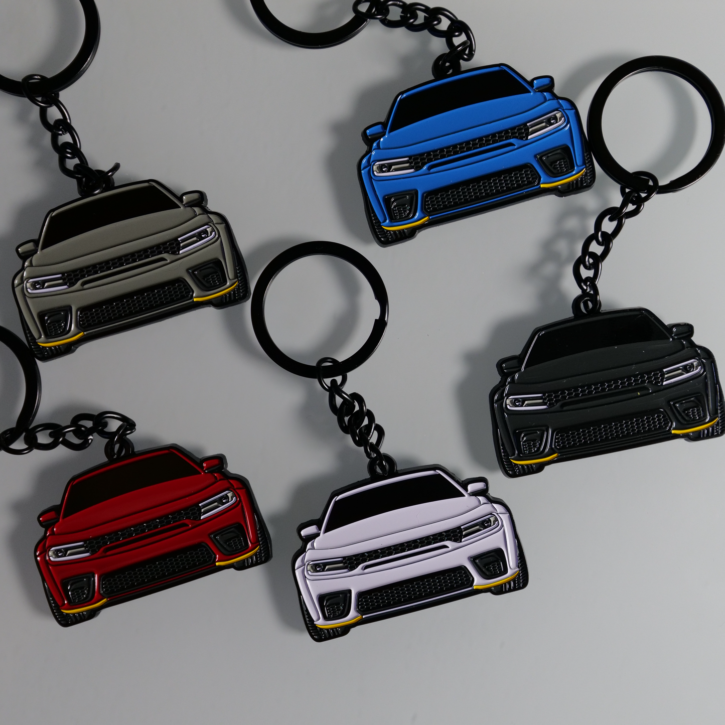 Dodge Charger Molded Keychain for Charger Owners | Perfect Gift for Dodge Enthusiasts