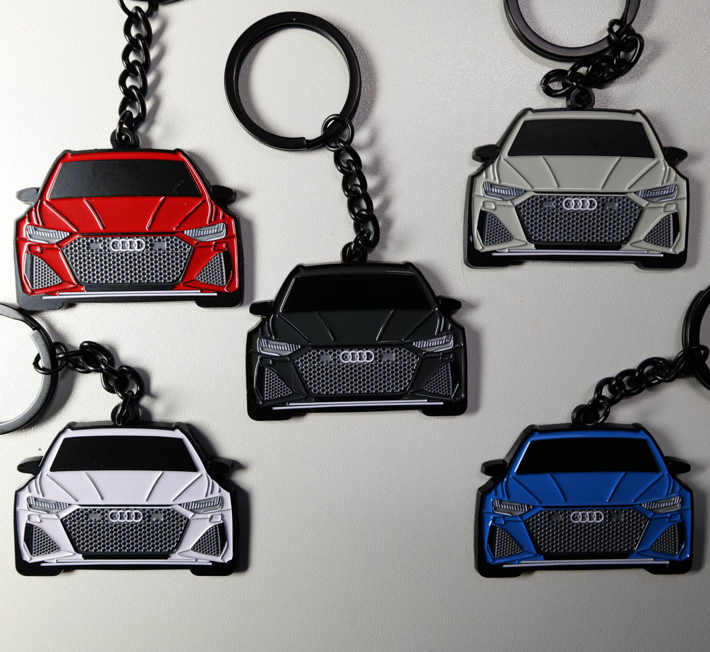Audi Metal Keychain | Car Keychains - Gifts for Him & Her