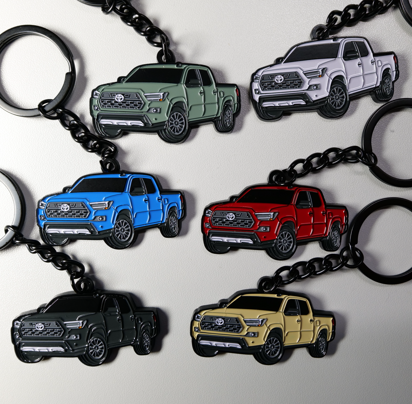 Tacoma (2016-2023) Metal Keychain | Car Keychains Gifts for Him & Her
