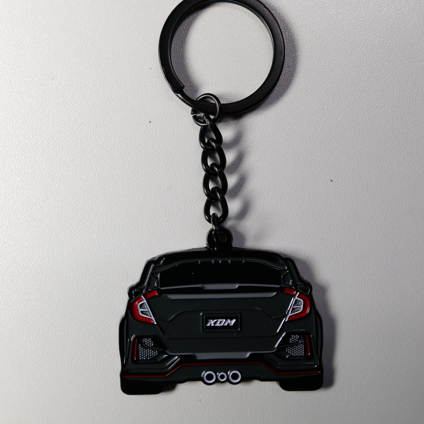 Civic Type R FK8 (2016-2023) Metal Keychain | Car Keychains Gifts for Him & Her