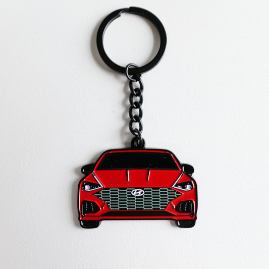 Sonata (2020-23) Metal Keychain | Car Keychains Gifts for Him & Her
