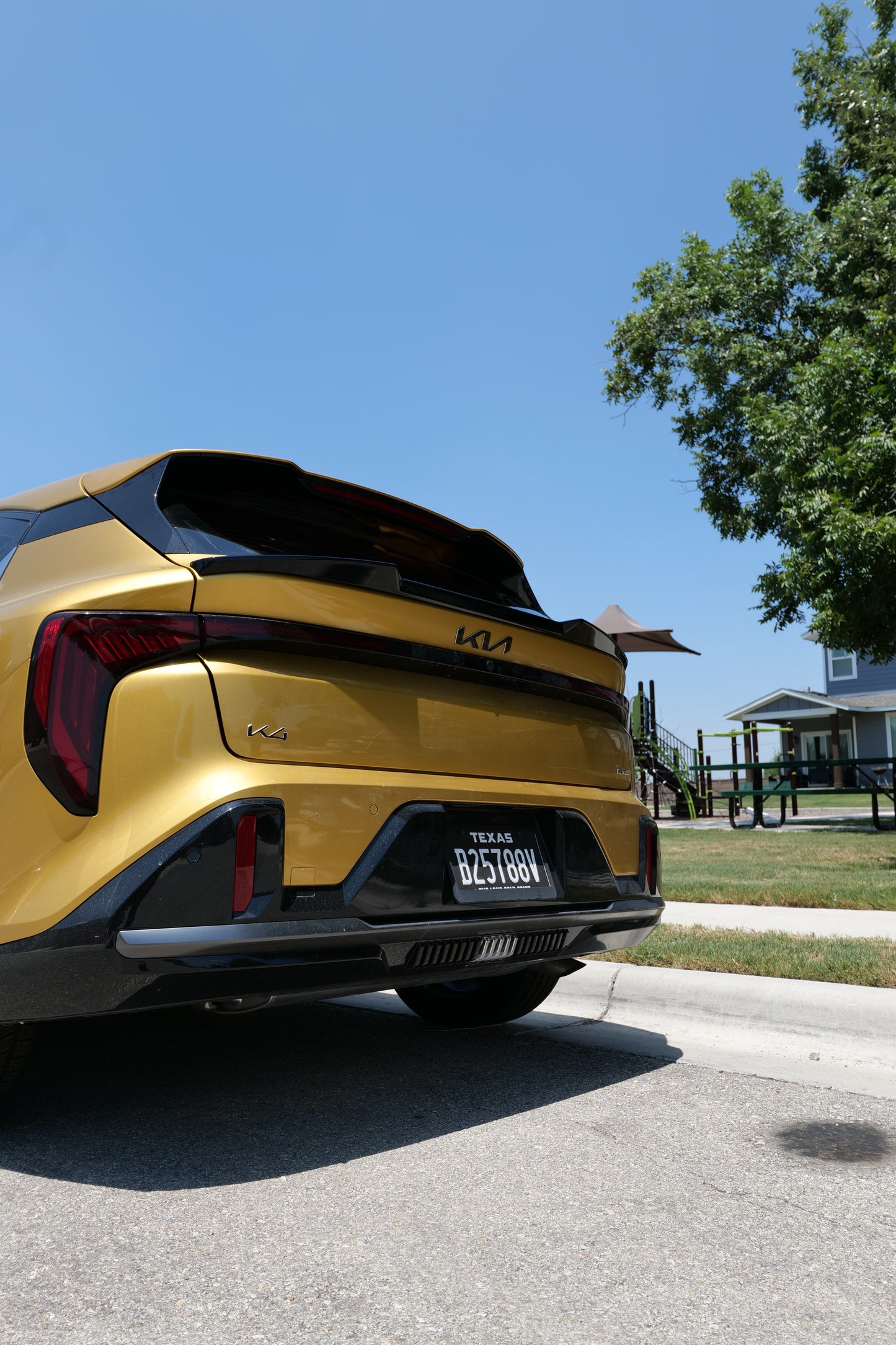 Kia K4 Hatch Trunk Lip (2025-2026) | Easy Installation using 3M Tape