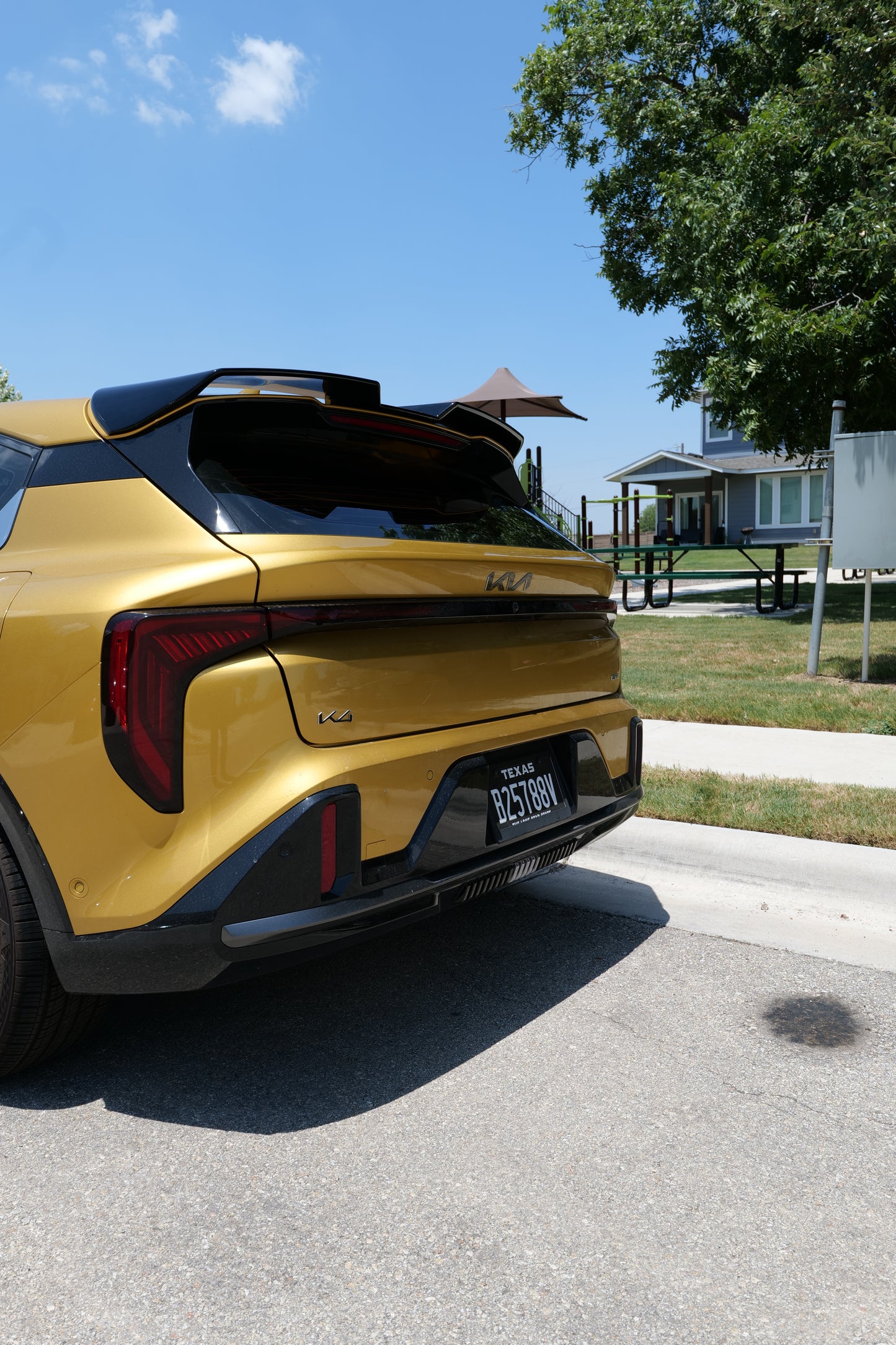 Kia K4 Hatchback Spoiler (2025-2026) | Easy Installation using 3M Tape