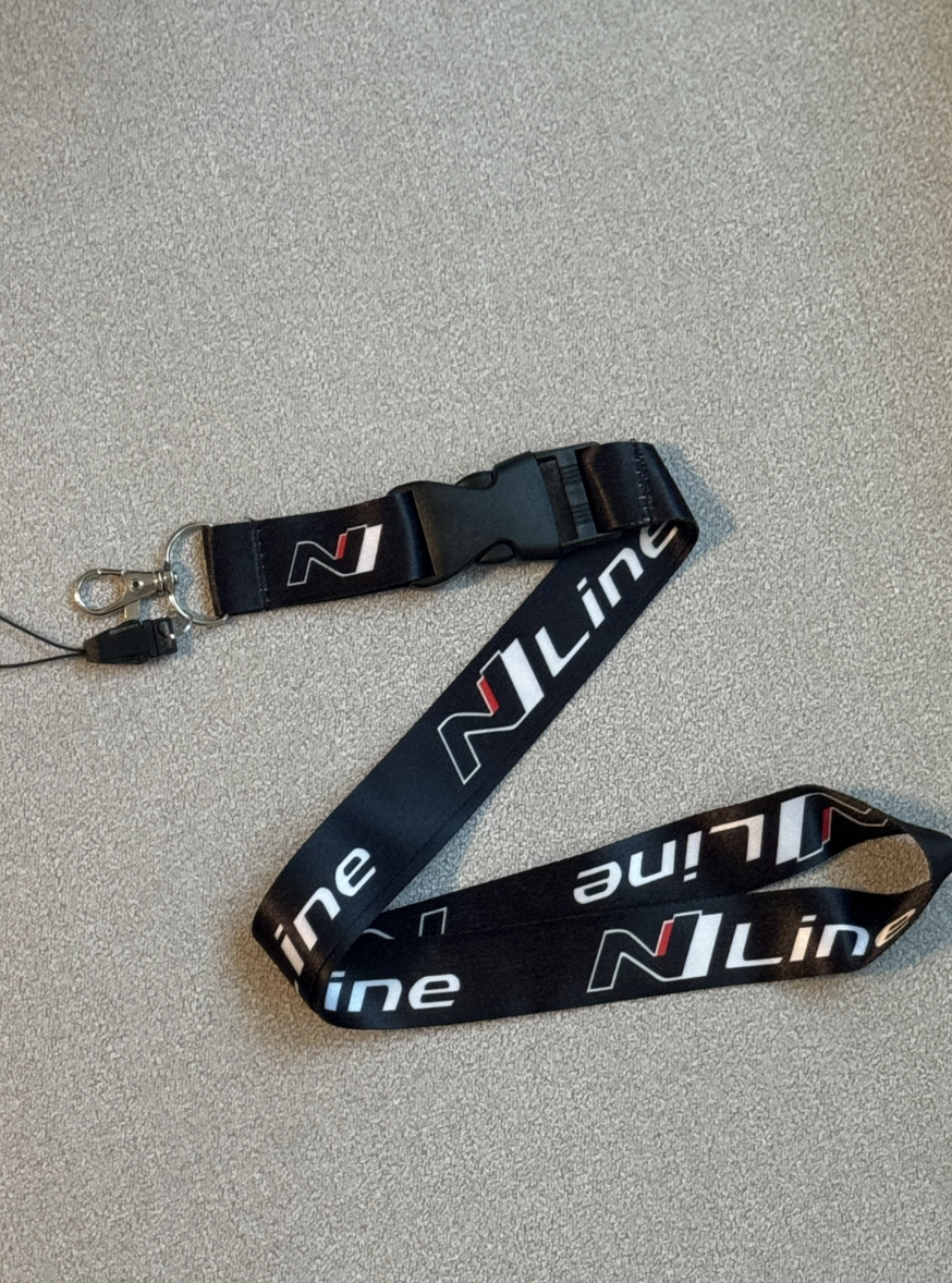 Hyundai N-Line/ N Keychain Lanyards