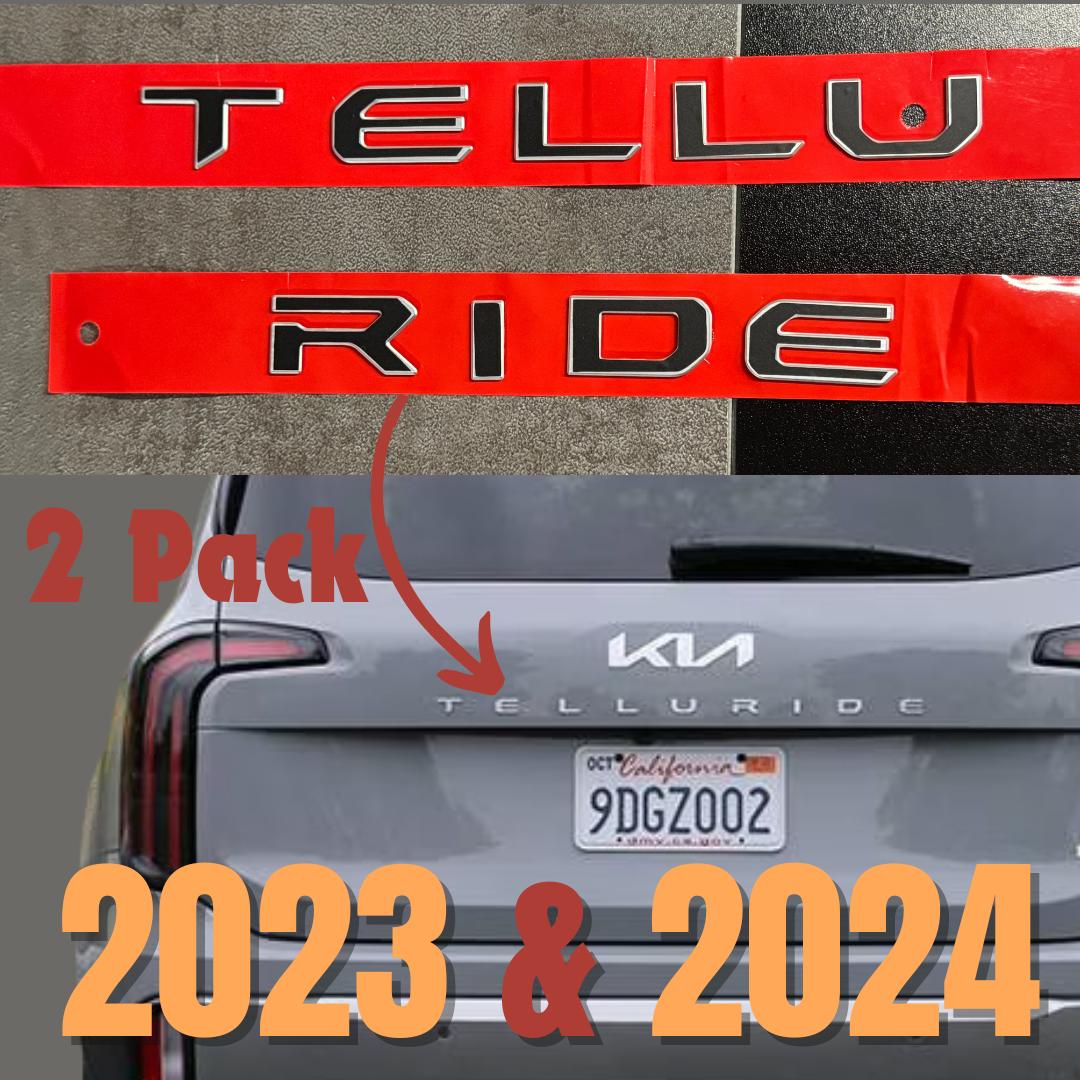 Telluride Letters Overlay (2-Pack) | Kia Telluride (2023-2024)