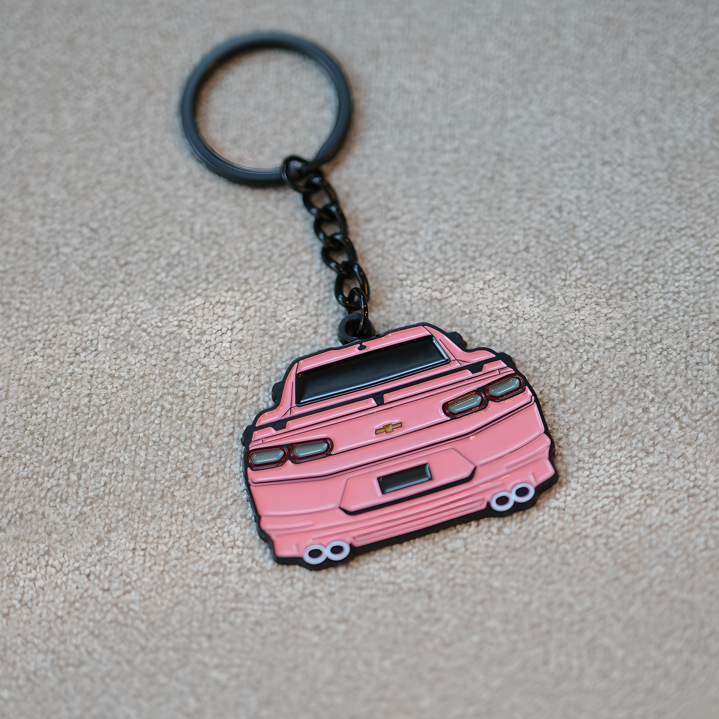 Exclusive Pink Molded Keychains | Supra / K5 / Stinger / Forte / Elantra / BMW / Mustang / Camaro / Tesla | Breast Cancer Awareness