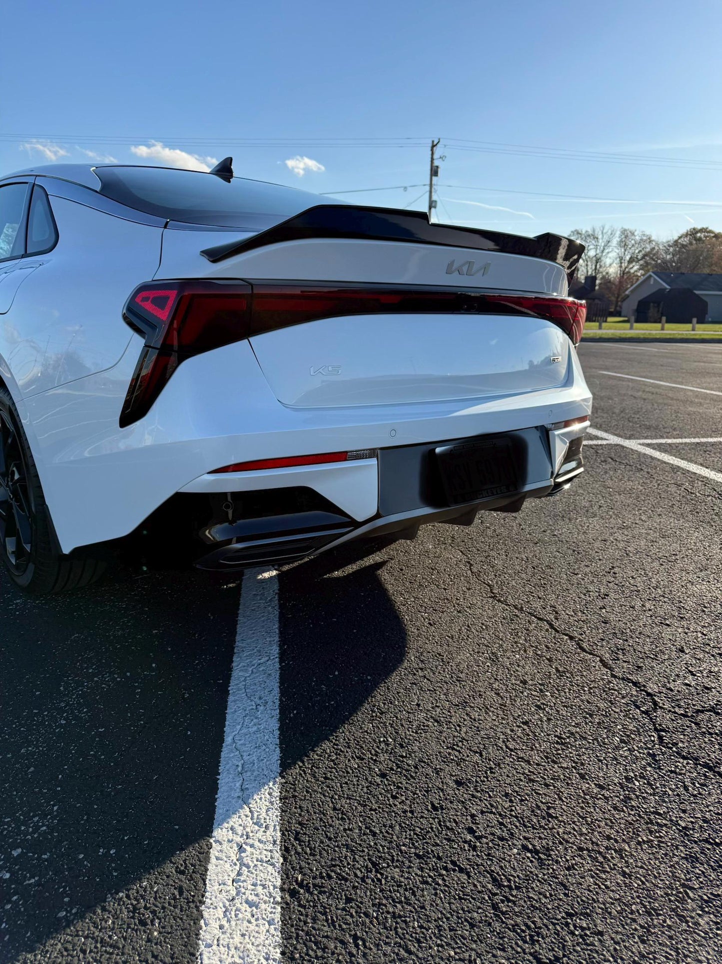 Kia K5 Duckbill Spoiler (2025-2026) | Easy Installation using 3M Tape