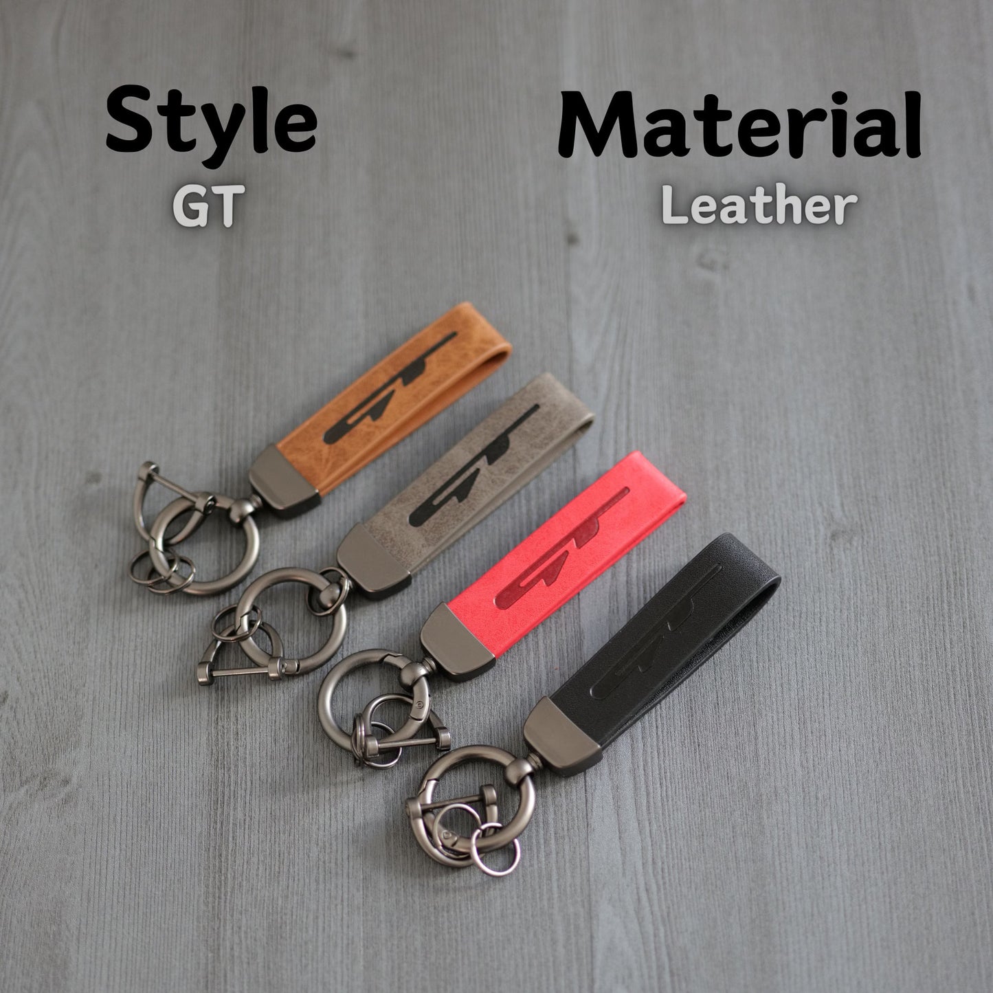 Performance Style Sueded Leather Keychain – Fits Kia GT & Sport Trims