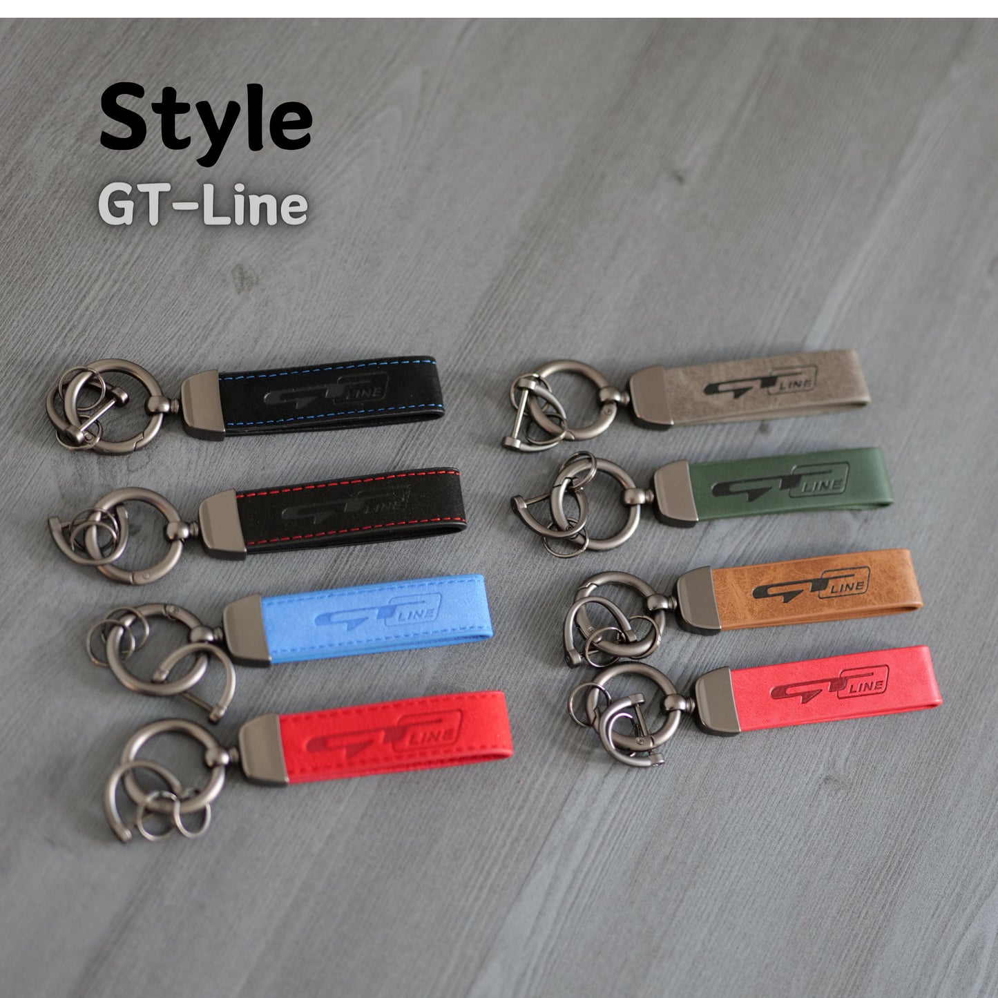 Performance Style Sueded Leather Keychain – Fits Kia GT & Sport Trims