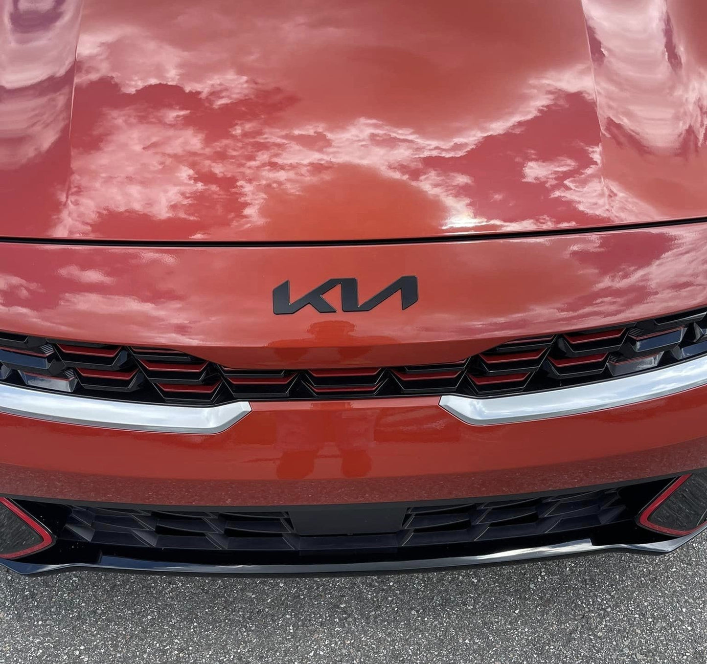 Kia Forte Logo Overlays Front & Back (2022-2024)