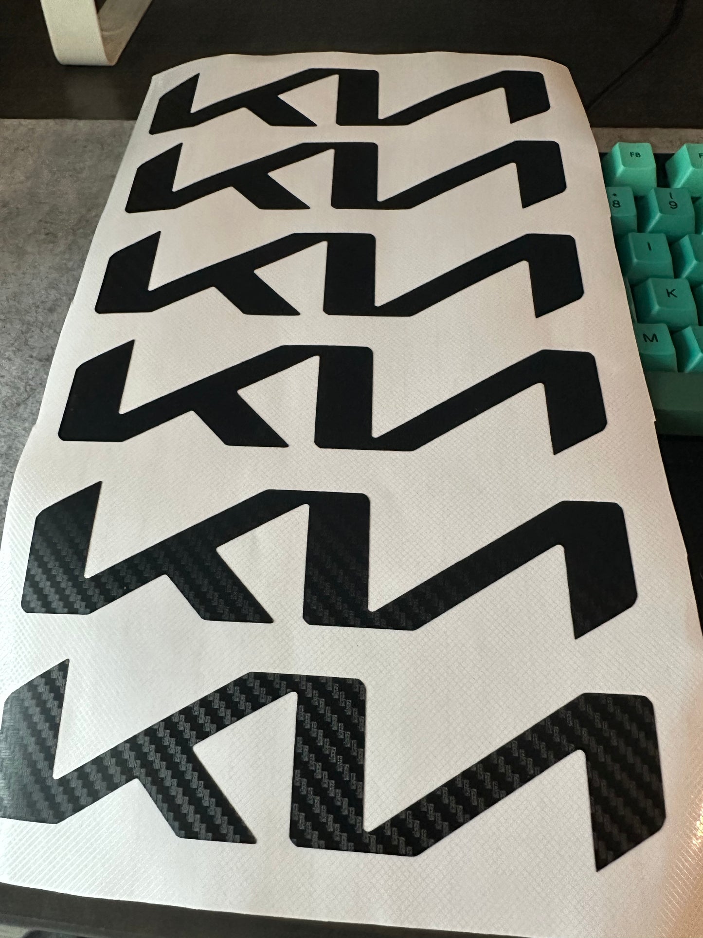 Kia Forte Logo Overlays Front & Back (2022-2024)