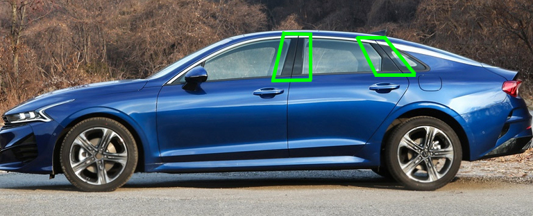 Kia K5 Door Window Trim Cover / Protector – KDM Accessories