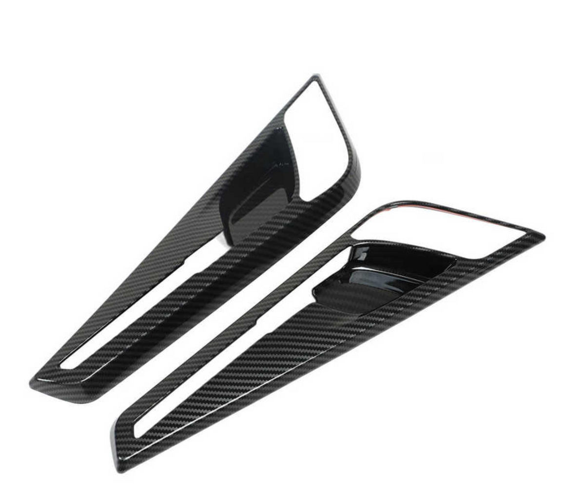 Carbon Fiber Interior Door Handle Bowls | Kia EV6 – KDM Accessories